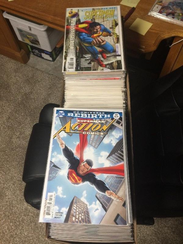 500+ Action Comics Straight Unbroken Run 437-904 90% Nm Near Mint 1-52 957-980