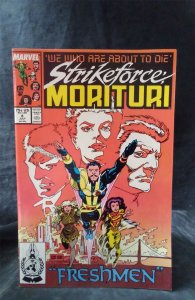 Strikeforce: Morituri #8 1987 Marvel Comics Comic Book