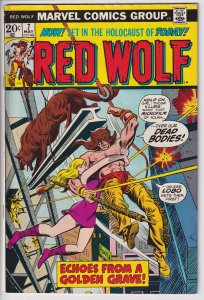 RED WOLF #7 (May 1973) VGF 5.0 cream to white