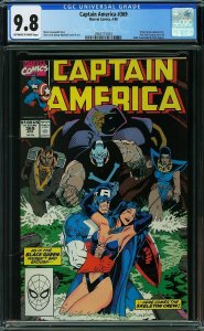 Captain America #369 (1990) CGC 9.8 NM/MT