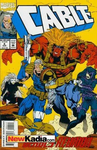 Cable (1993 series) #4, VF+ (Stock photo)