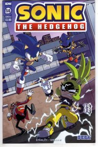 SONIC THE HEDGEHOG #56 CVR A PEPPERS
