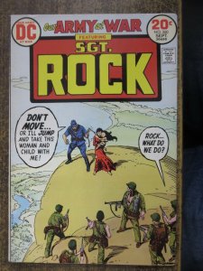 OUR ARMY AT WAR 260 F- 9/1973 Sgt. Rock COMICS BOOK