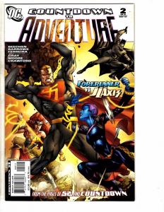 Lot Of 4 Countdown To Adventure DC Comic Books # 1 2 3 6 Batman Flash Arrow J220