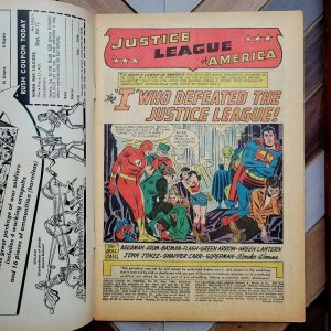 JUSTICE LEAGUE #27 VG+ (DC 1964) feat 2nd App AMAZO + Robin, M.Manhunter, Atom