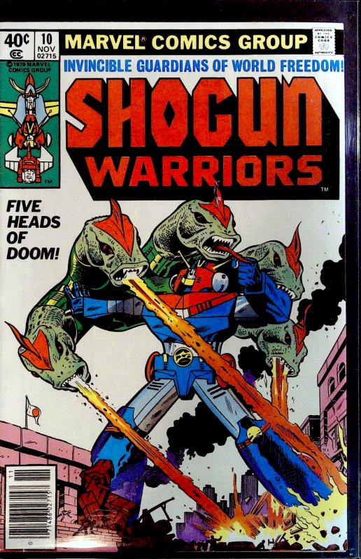 Shogun Warriors #10 (1979)