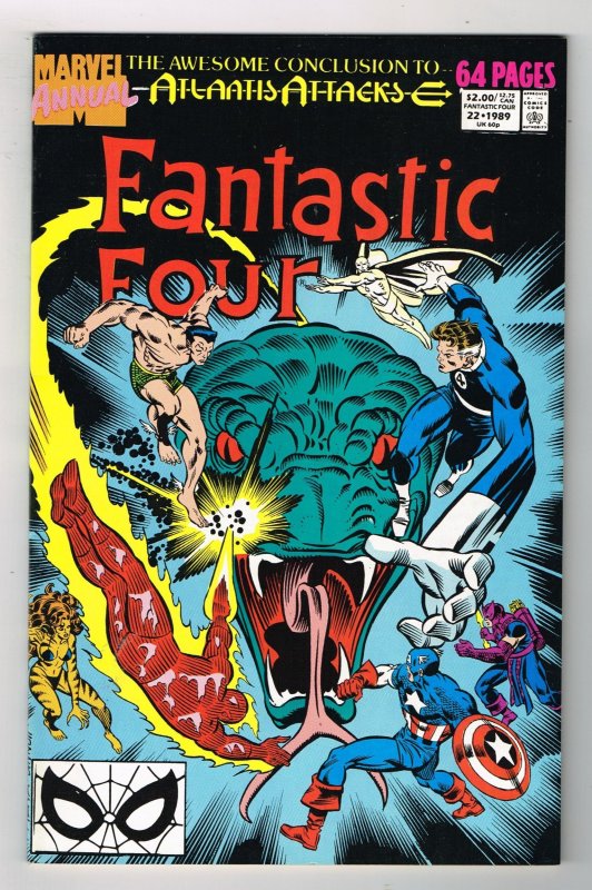 Fantastic Four Annual #22 (1989)        REF:01