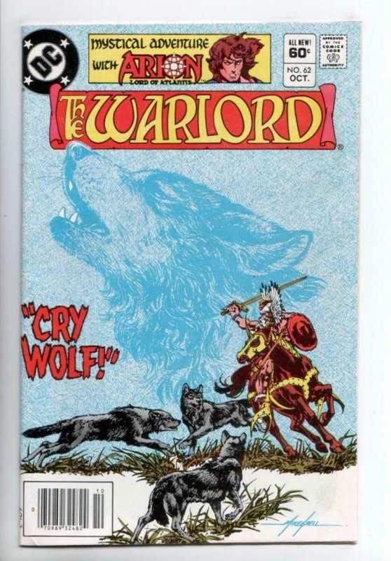WARLORD #62, VF, Mike Grell, DC 1976 1982  more DC in store