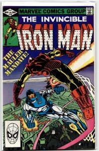 Iron Man #156 (1982) Iron Man