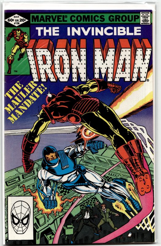 Iron Man #156 (1982) Iron Man