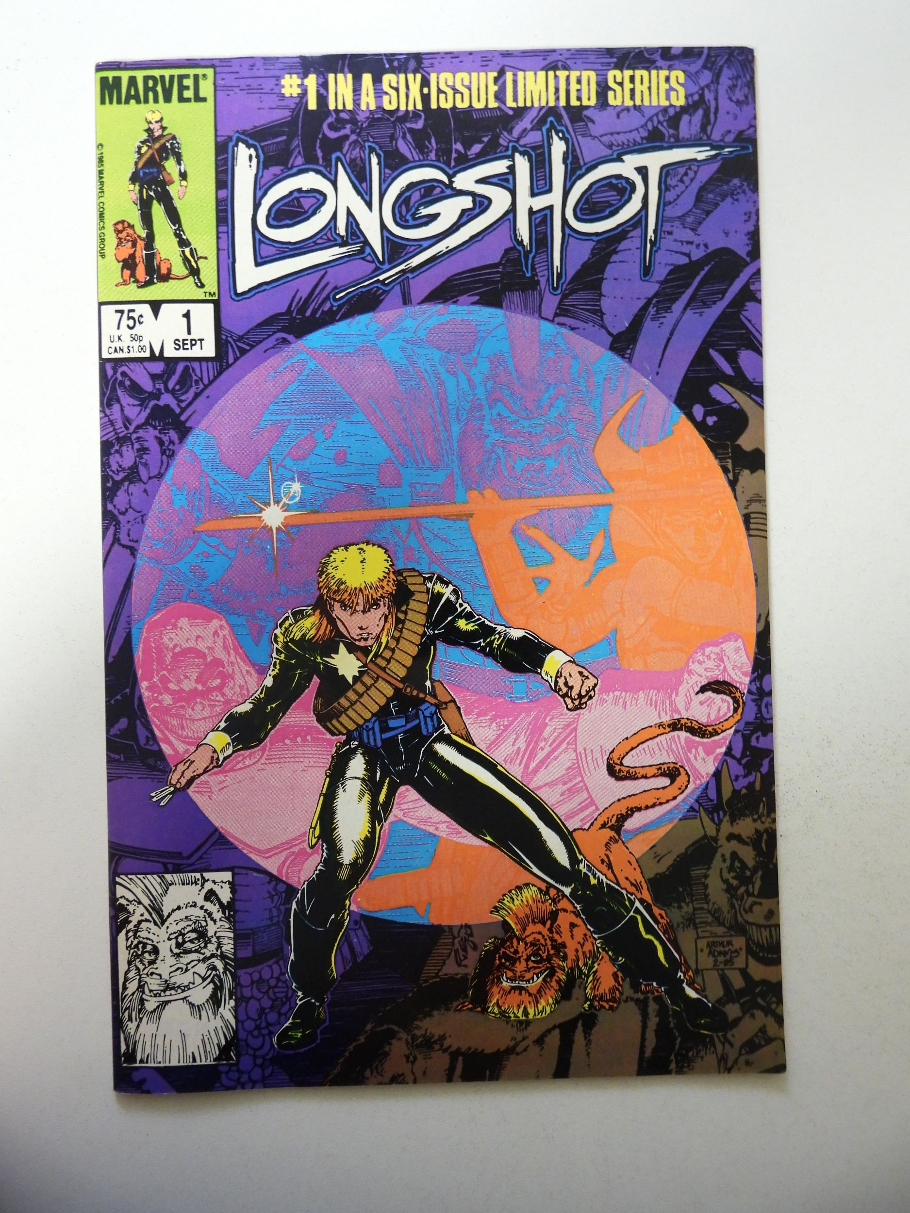 Longshot #1 (1985) FN+ Condition | Comic Books - Copper Age, Marvel ...