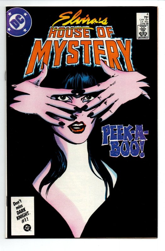 Elvira's House of Mystery #4 - 1986 - DC Comics - (-NM) 