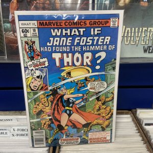 What if #10 1978 Jane Foster Thor White Pages Marvel Comic Book VF/NM