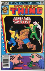 Marvel Two-in-One #94 (1982) Power Man