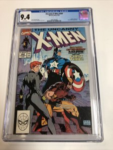 Uncanny X-Men (1990) # 268 (CGC 9.4) Lee Claremont | Captain America Black Widow