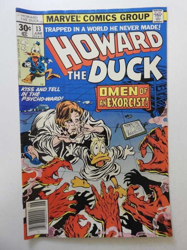 Howard The Duck 13 1977 Vgfn Condition 1st Appearance Of Kiss In Comics Comic Books 