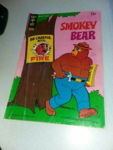 Smokey The Bear #3 gold key 1970 bronze age cartoon comics videocraft internatnl