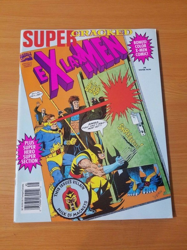 Super Cracked #8 X-Men issue! ~ VERY FINE - NEAR MINT NM ~ (Winter 94/95)