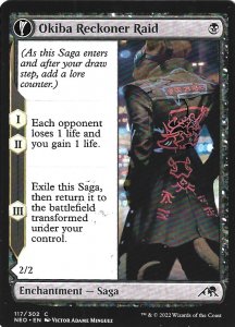 Magic the Gathering: Kamigawa: Neon Dynasty - Okiba Reckoner Raid/Nezumi Road