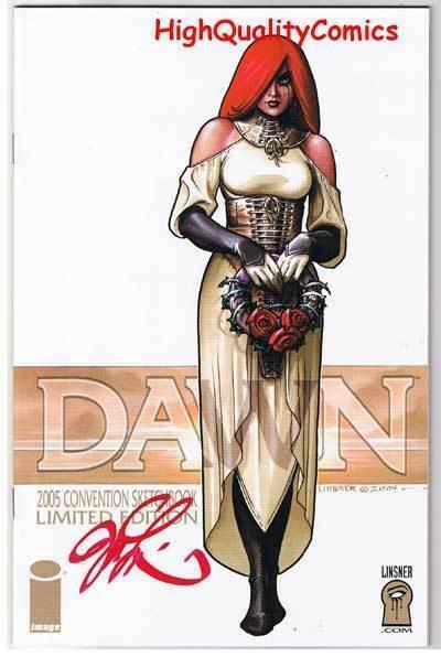 DAWN : 2005 CONVENTION SKETCHBOOK LTD, VF+, Joseph Linsner, 2005, more in store