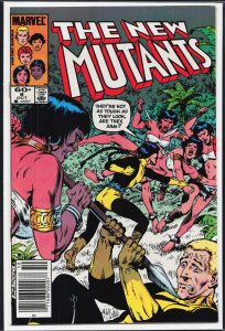 The New Mutants #8 (1983) New Mutants [Key Issue]