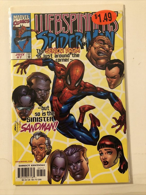 11 WEBSPINNERS TALES OF SPIDER-MAN #1(variant) 1 6 7 9-11 13 15 16 1999 MARVEL 