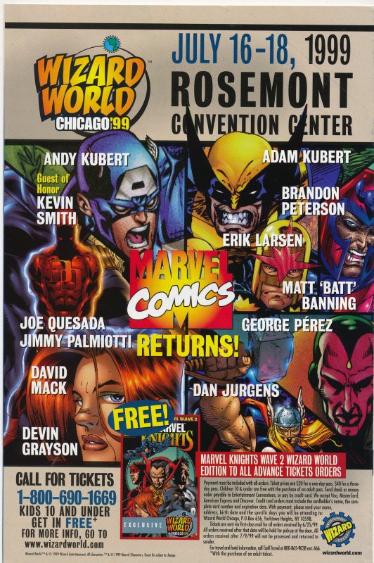 New Warriors (1999) Wizard #0 VF