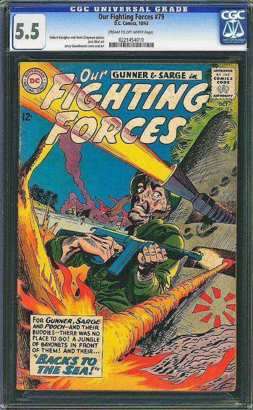 Our Fighting Forces #79 (DC, 1963) CGC 5.5