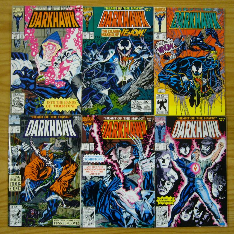 Darkhawk: Heart of the Hawk #1-6 VF/NM complete set venom island story 10 13 16