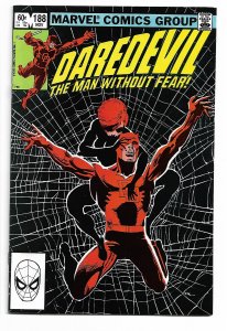 Daredevil #188 (1982) VF  Miller