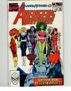 Avengers West Coast Annual #4 (1989)