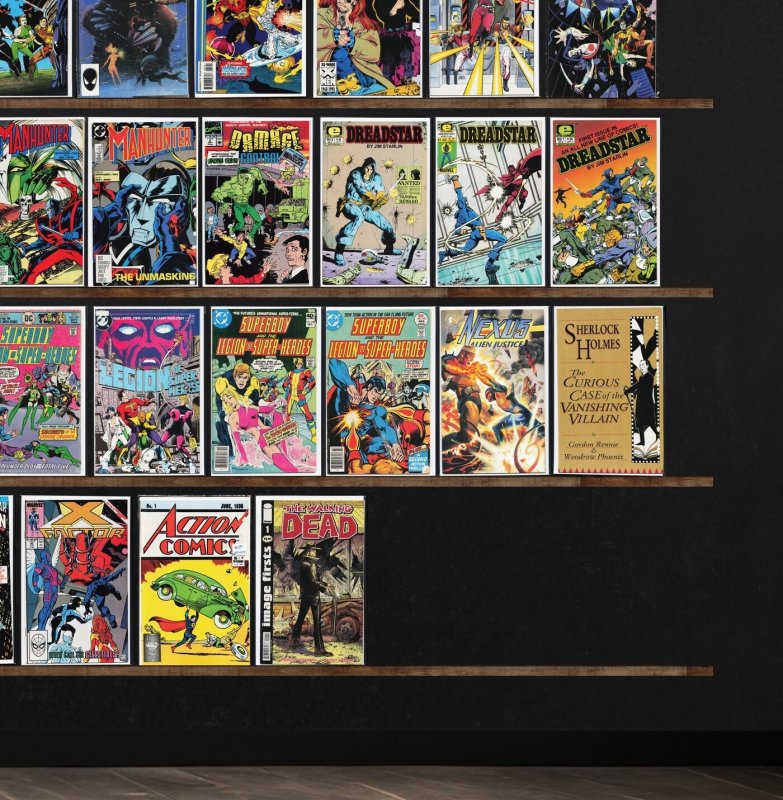 Huge Lot 140+ Comics with Manhunter, Airboy, X-Factor & More!