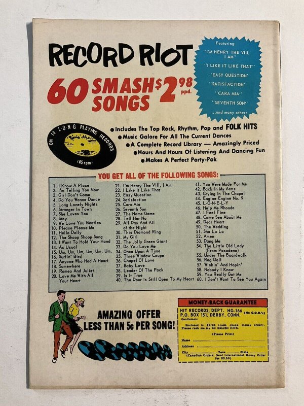 GIRLS’ LOVE 116 VF VERY FINE 8.0 DC COMICS