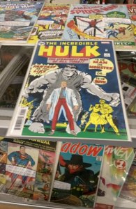 The Incredible Hulk #1 Facsimile Edition Cover (1962) rare super-high-grade NM!