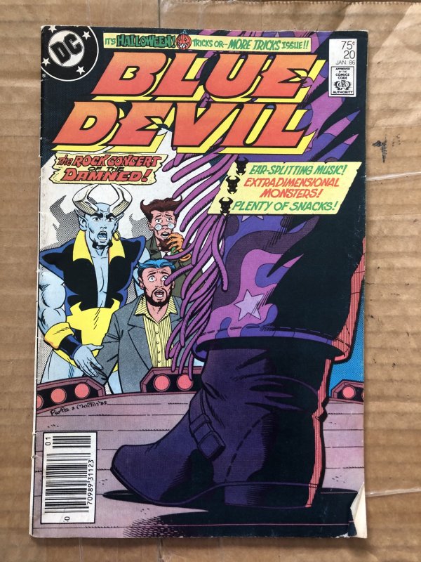 Blue Devil #20 Canadian Variant (1986)