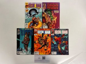 5 Iron Man Marvel Comic Books # 3 5 6 7 22 Avengers Defenders Iron Man 44 JS44