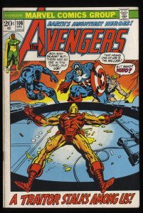 Avengers #106 VG/FN 5.0 Marvel Comics Thor Captain America