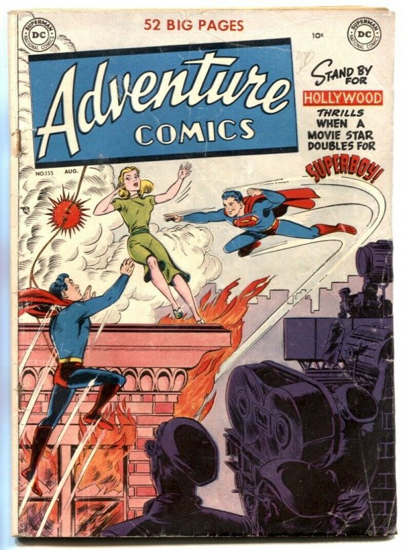 Adventure Comics #155 1950- FRAZETTA- Superboy-  G/VG