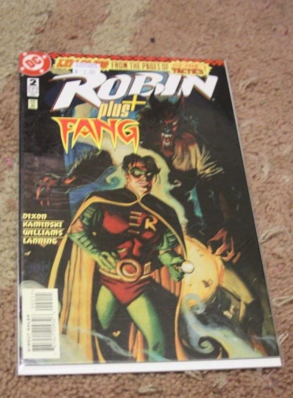 Robin Plus comic  #2  FANG scare tatics  (Dec 1997, DC)