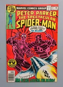 Spectacular Spider-Man #27 FN+ First Frank Miller Daredevil Art! Marvel 1979