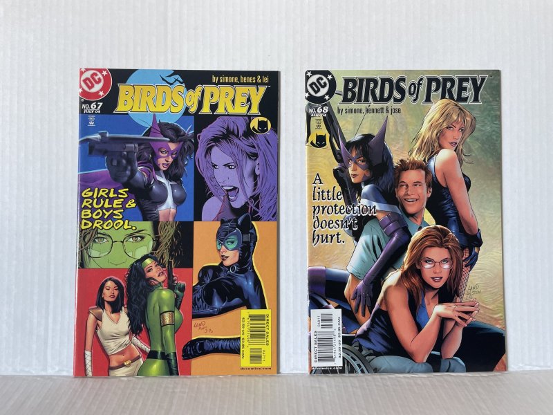 Birds of Prey #67 and 68 (2004) Unlimited Combined Shipping