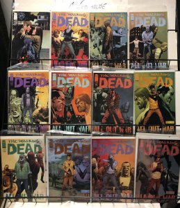 WALKING DEAD 115-126  (Oct 2013-Aug 2014) All Out War story arc complete