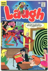 Laugh Comics #191 1967- Pop art cover- Archie- Jughead FN- 