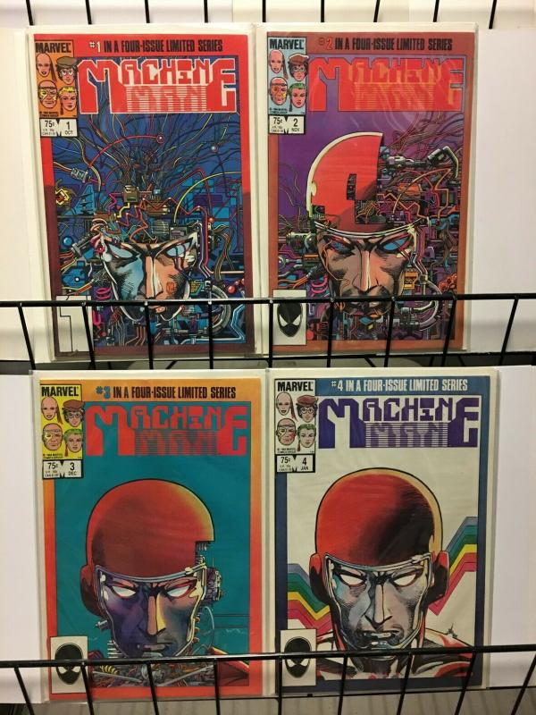 MACHINE MAN (1984) 1-4 BARRY WINDSOR-SMITH S&A pick