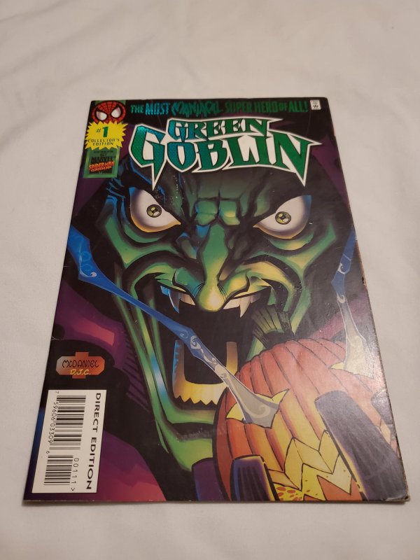 Green Goblin 1 Very Fine- Cover by Scott McDaniel