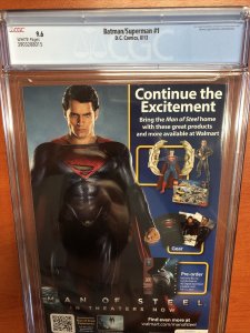 Batman/Superman #1 (2013) (CGC 9.6 WP) Newsstand Ed