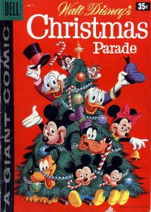 Walt Disney's Christmas Parade (Dell) #9 GD ; Dell | low grade comic 1958 Uncle 