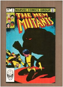 New Mutants #3 Marvel Comics 1983 Cameo Demon Bear NM -9.2
