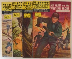 *Classics Illustrated #95-98 PCR (4 Books) Guide = $111 