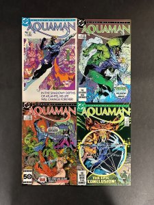 Aquaman (1986) #1-4 FN+ (6.5) Complete Set
